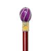 Design Toscano The Imperial Collection: Violet Viper Enameled Walking Stick FH223